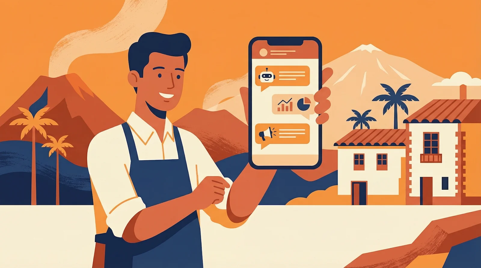 50 prompts de marketing con IA para PYMEs en Tenerife