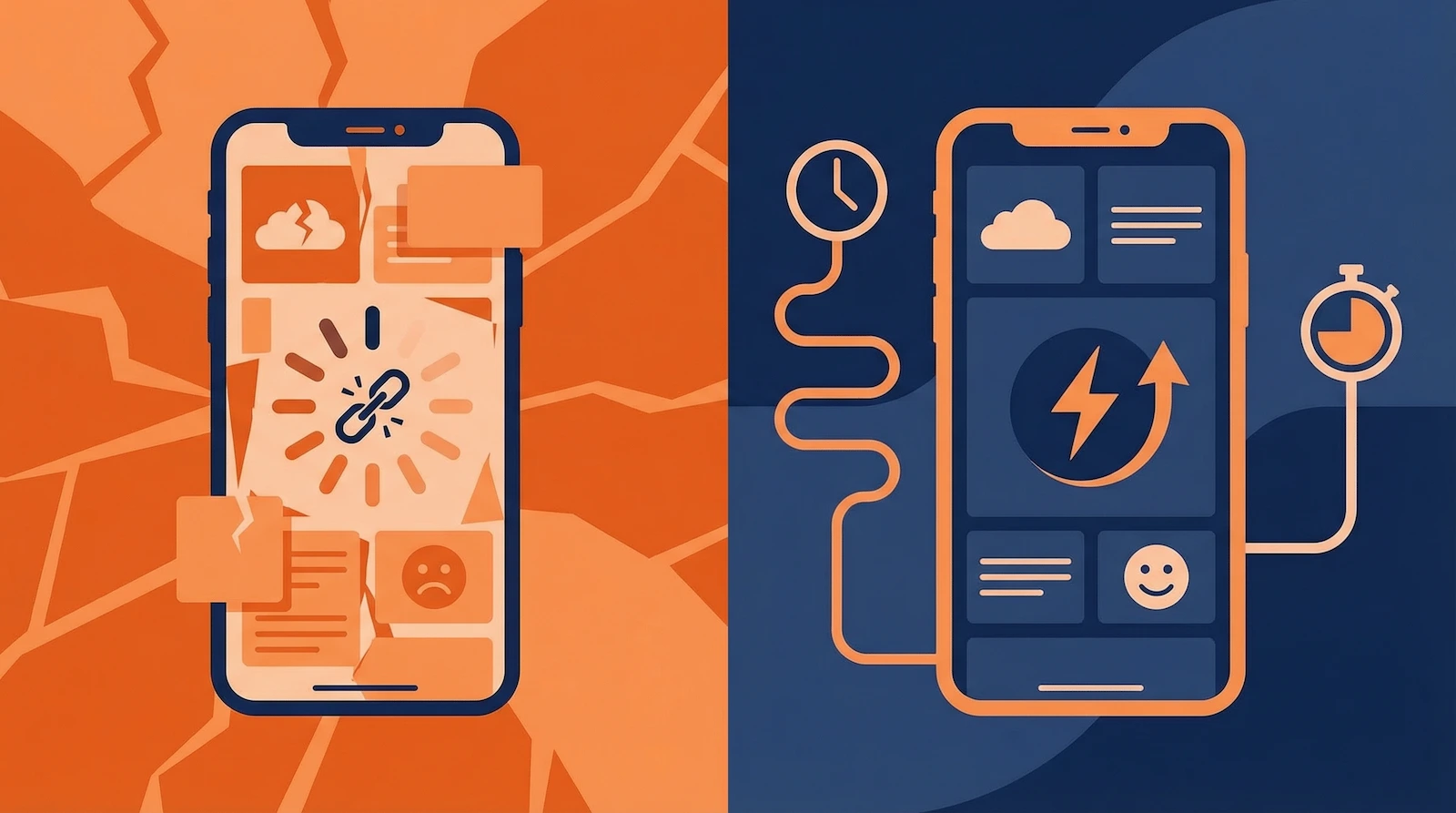 Web rápida y optimizada vs web lenta — impacto en el SEO local de Tenerife